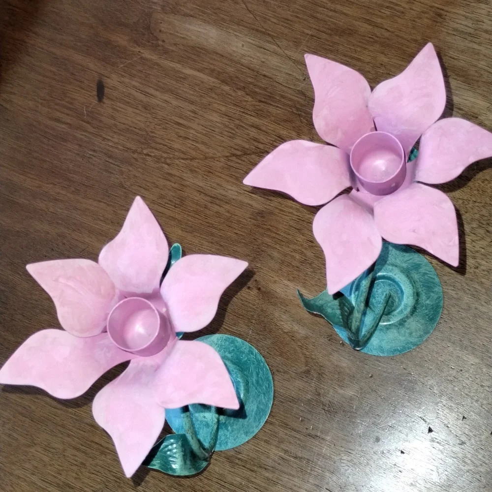 Metal Candle Holders